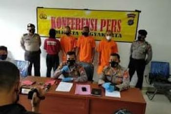 Polisi Ringkus 4 Tersangka Pelaku Klithih